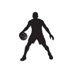 basketball player silhouette
