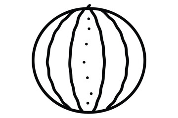 watermelon vector icon