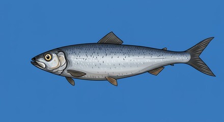 Silver Flash: A Herring Illustration