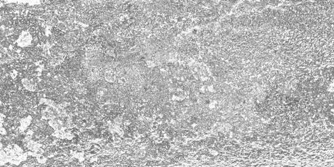 Damaged Dirty Concrete Wall Texture with Grainy Surface on Transparent Background