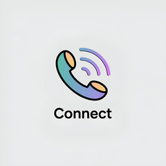 Obraz premium Call phone icon