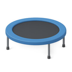 A 3D Trampoline Isolated on a transparent background PNG
