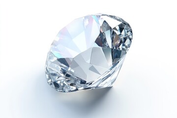 Radiant, flawless diamond