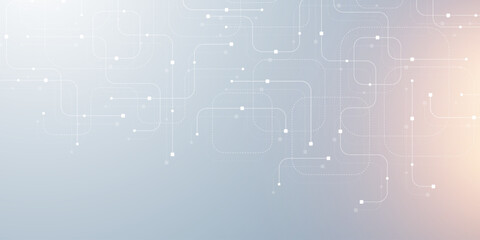 Creative idea AI banner concept for internet technology. Motherboard technology abstract texture design. Software coding. Digital concept for poster, cover, banner, header, web, presentation template