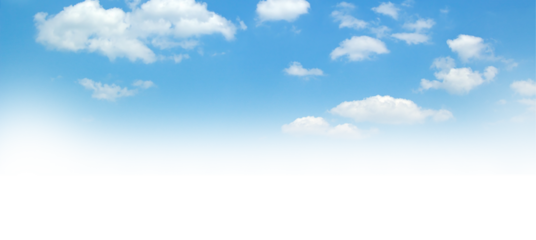 blue sky with clouds png art