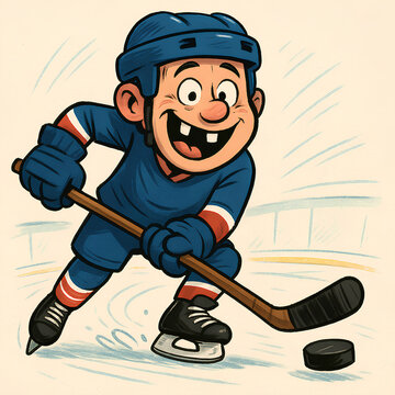 Ice Hockey Player