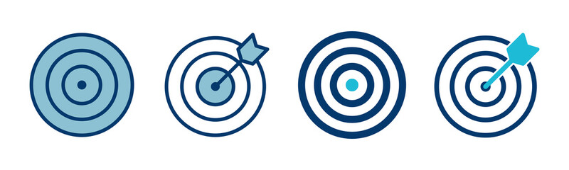 Target icon vector isolated on white background. Target vector icon. goal icon. marketing target. Aim