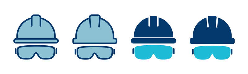 Helmet icon vector isolated on white background. Motorcycle helmets. Racing helmet. construction helmet icon. Safety helmet