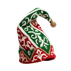 Ornate Traditional Festive Hat , isolated on white background png