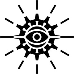 Big Bang Icon Vector Element