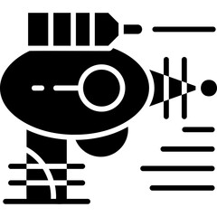 Blaster Icon Vector Element
