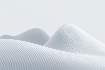 White Desert Landscape