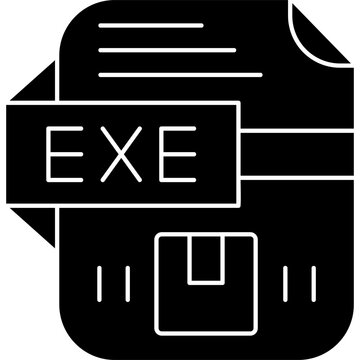 Exe Icon Vector Element