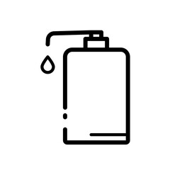 liquid soap – vector icon