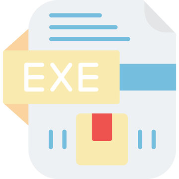 Exe Icon Vector Element