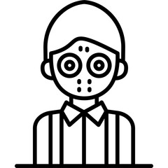 Mask Icon Vector Element