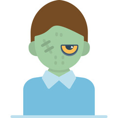 Zombie Icon Vector Element