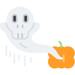 Ghost Icon Vector Element