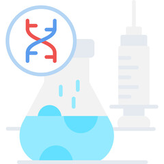 Obraz premium Syringe Icon Vector Element