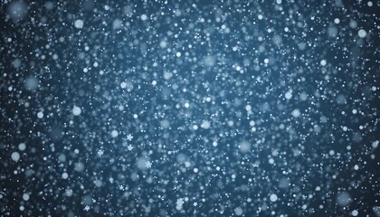 Beautiful Abstract Texture of Falling Snow or Glitter in a Night Sky