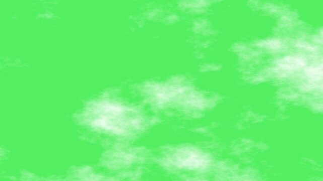 Gray white smoke dark horror 4k background in slow motion . white Gray Realistic fog animation green screen, white cloud effect, animated cloud mist overlay effect isolated. smoke clouds fog overlay.