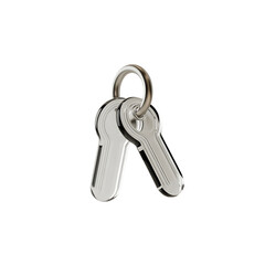 Keys to unlock new possibilities symbolize opening doors and potential in on transparent background