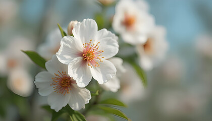 Fototapeta premium Apple tree flower