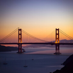 Obraz premium Aerial view of Big Ben and Houses of Parliament in sunny morning in London