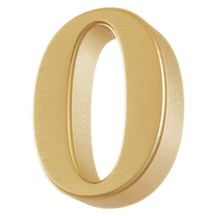 3D Golden Number 0