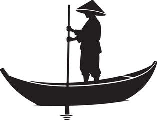 Fototapeta premium gondola in venice silhouette