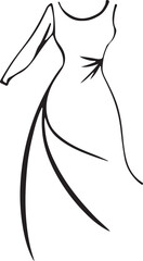 Model Fashion Logo silhouette