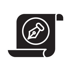 Manuscript icon design