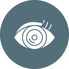 Eyes icon vector image. Suitable for mobile apps, web apps and print media.