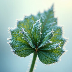 close up of green leaf