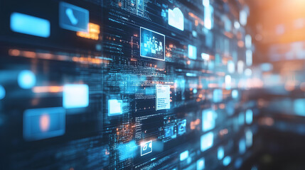 Digital marketing concept