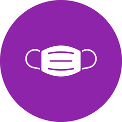 Surgical Mask icon vector image. Suitable for mobile apps, web apps and print media.