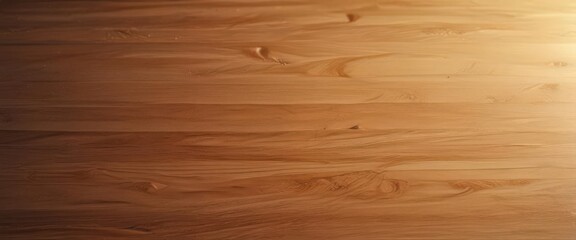 Naklejka premium Light to dark gradient across warm honey-toned wood , background, wood texture, timber