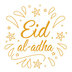 Festive Eid al-Adha graphic design, perfect for celebrations.