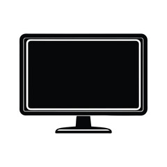 Silhouette of a Monitor