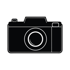 Silhouette of a Camera