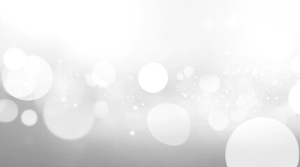 Soft, light gray background with blurred circles.