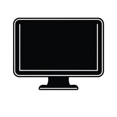 Silhouette of a Monitor