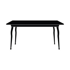 Silhouette of a Table