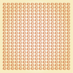 Seamless Floral Petal Pattern in Warm Tones