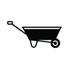 Silhouette of a Seed spreader