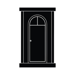 Silhouette of a Dutch Door