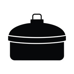 Silhouette of a Flush Tank
