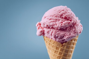 Strawberry Ice Cream Cone: A Delicate, Creamy, Summer Treat