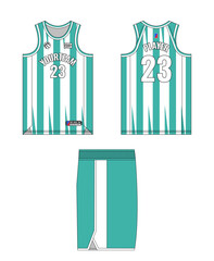 Basketball jersey template design, basketball uniform mockup design, vector sublimation sports apparel design, jersey basketball ideas.