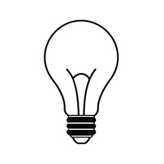 Silhouette of a Light bulb (idea)